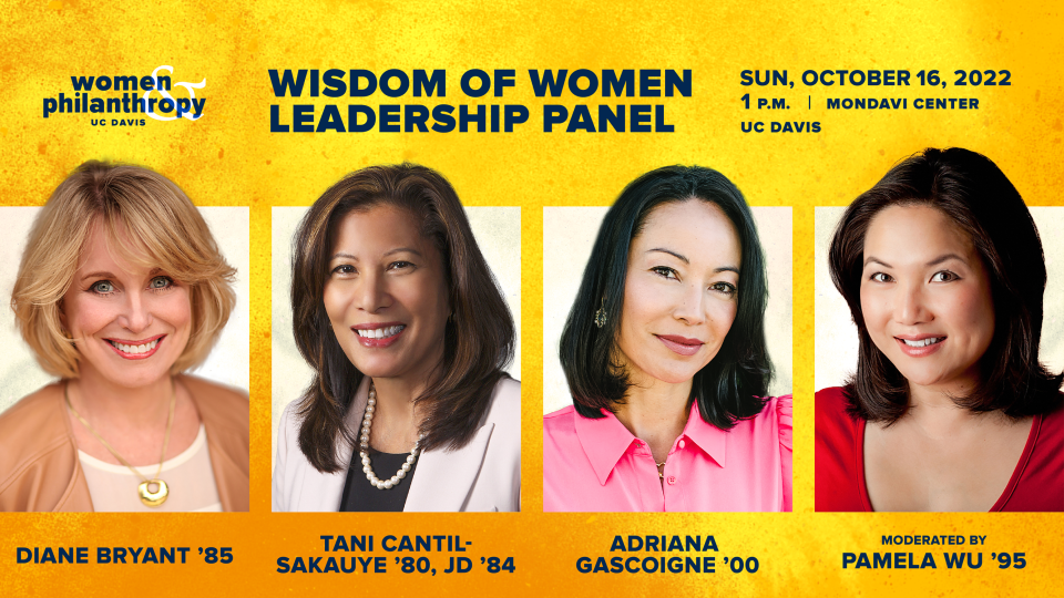 Panelists and moderator, from left: Diane Bryant, Tani G. Cantil-Sakauye, Adriana Gascoigne and Pamela Wu.